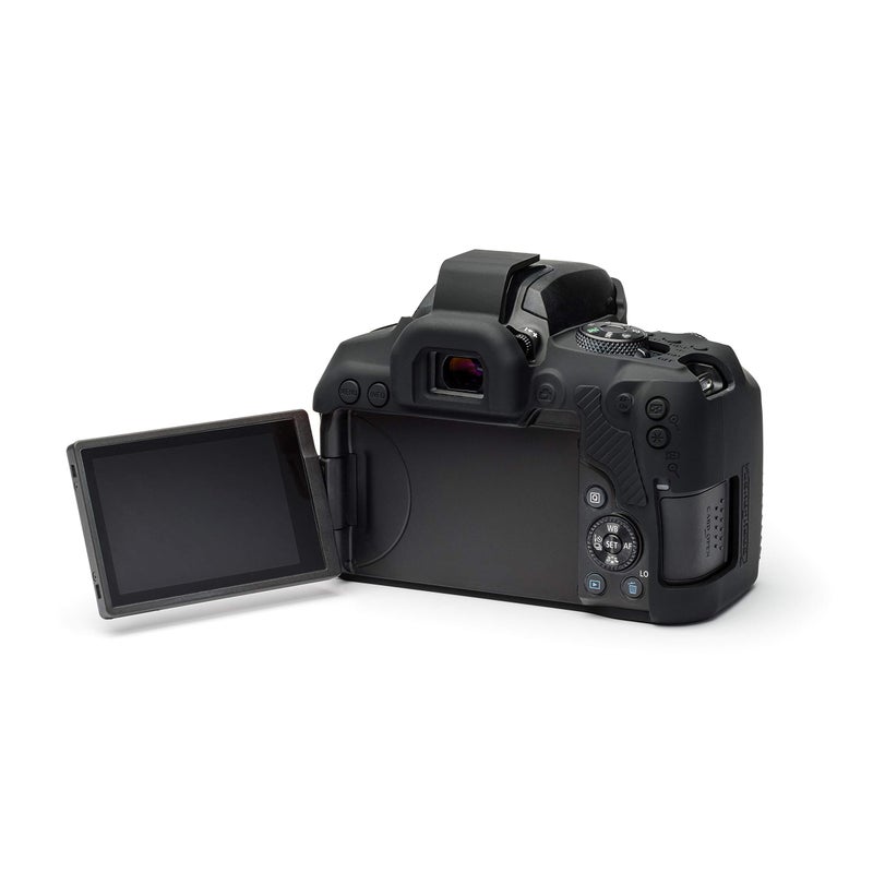 easyCover Silicone Protection Cover for Canon 850D & T8i Cameras, Black - Image 5